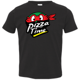 T-Shirts Black / 2T Pizza Time Toddler Premium T-Shirt