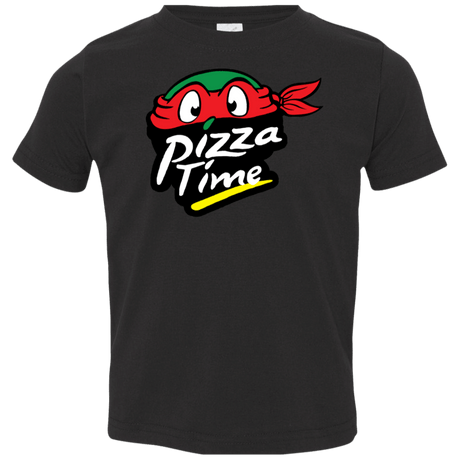 T-Shirts Black / 2T Pizza Time Toddler Premium T-Shirt