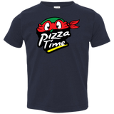 T-Shirts Navy / 2T Pizza Time Toddler Premium T-Shirt