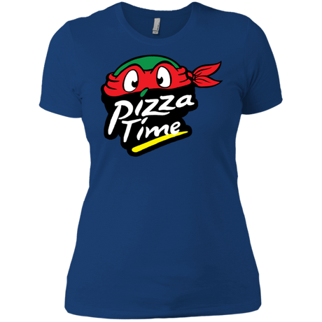 T-Shirts Royal / X-Small Pizza Time Women's Premium T-Shirt