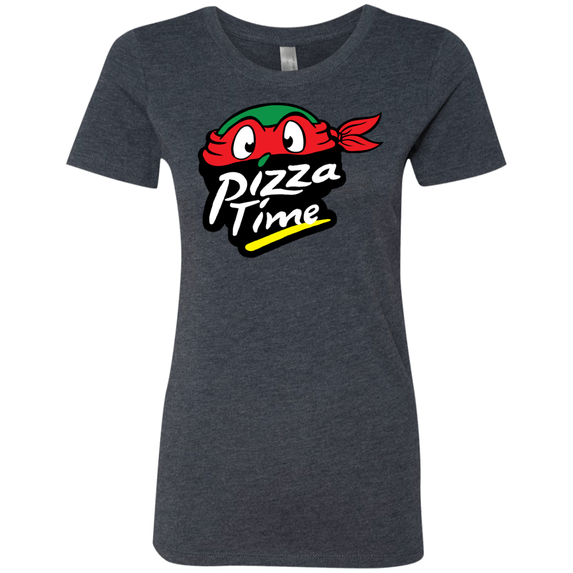 T-Shirts Vintage Navy / S Pizza Time Women's Triblend T-Shirt