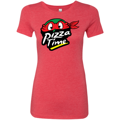 T-Shirts Vintage Red / S Pizza Time Women's Triblend T-Shirt