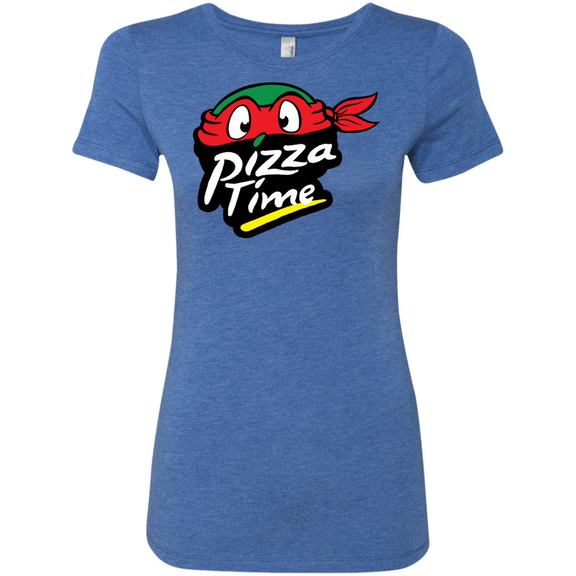 T-Shirts Vintage Royal / S Pizza Time Women's Triblend T-Shirt