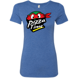 T-Shirts Vintage Royal / S Pizza Time Women's Triblend T-Shirt