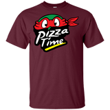 T-Shirts Maroon / YXS Pizza Time Youth T-Shirt