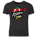 T-Shirts Vintage Black / YXS Pizza Time Youth Triblend T-Shirt