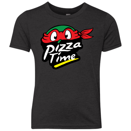 T-Shirts Vintage Black / YXS Pizza Time Youth Triblend T-Shirt