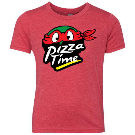 T-Shirts Vintage Red / YXS Pizza Time Youth Triblend T-Shirt