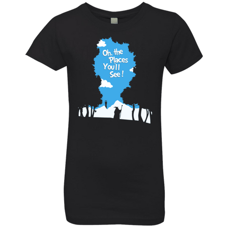 T-Shirts Black / YXS Places Youll See Girls Premium T-Shirt