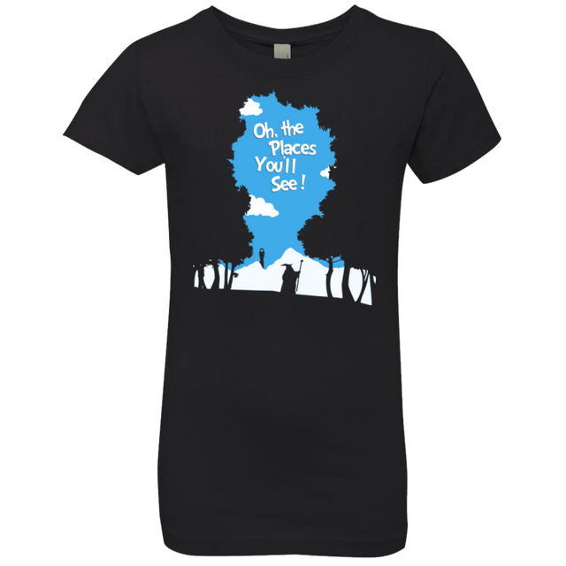 T-Shirts Black / YXS Places Youll See Girls Premium T-Shirt