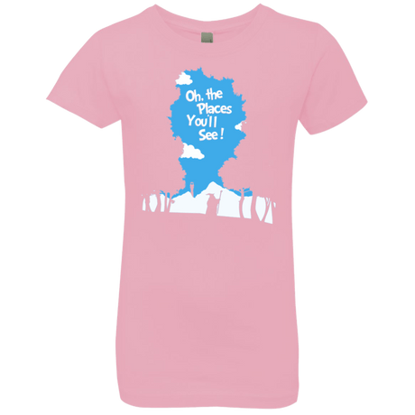 T-Shirts Light Pink / YXS Places Youll See Girls Premium T-Shirt