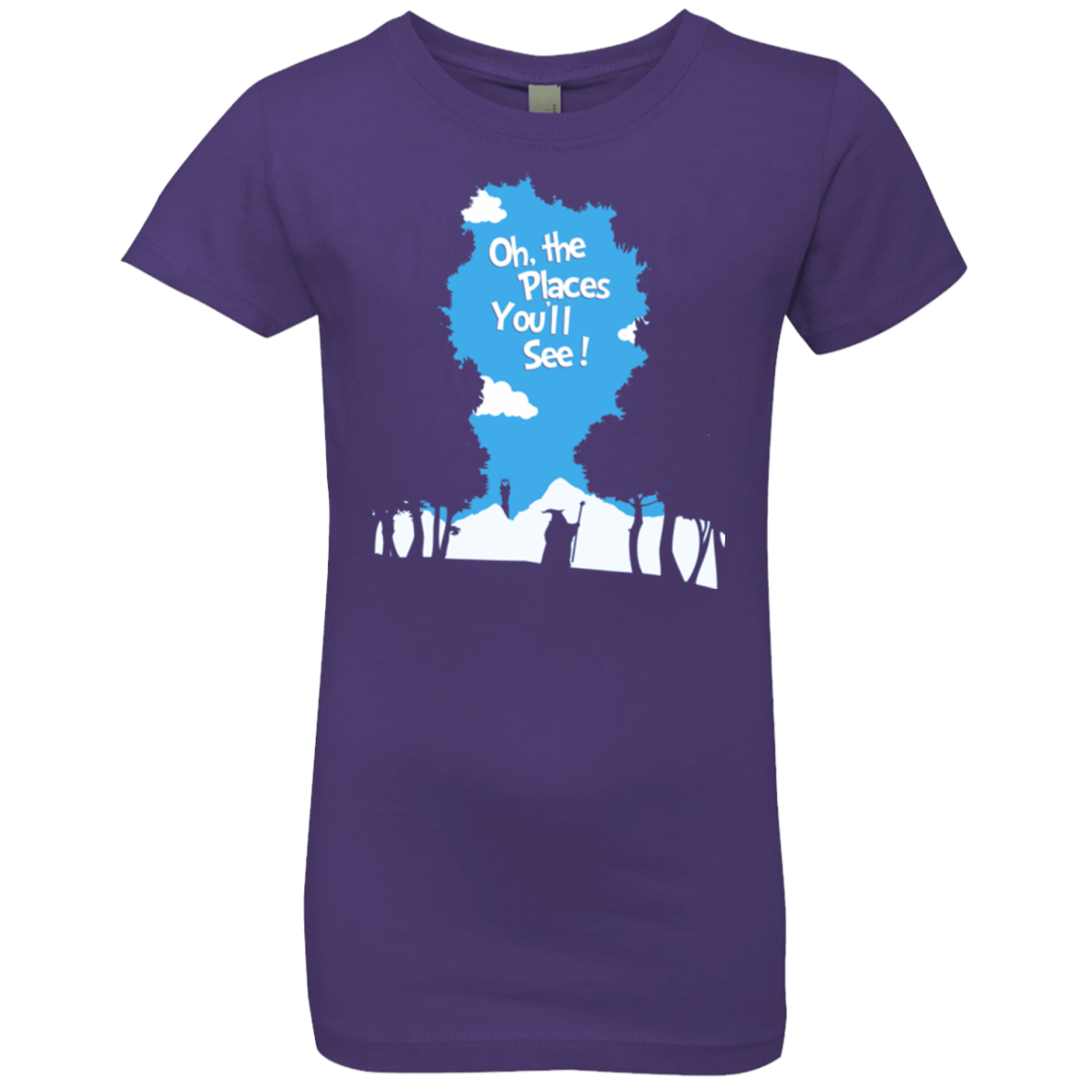 T-Shirts Purple Rush / YXS Places Youll See Girls Premium T-Shirt