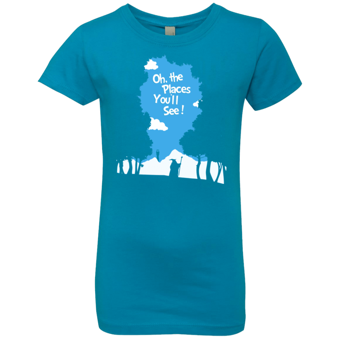 T-Shirts Turquoise / YXS Places Youll See Girls Premium T-Shirt