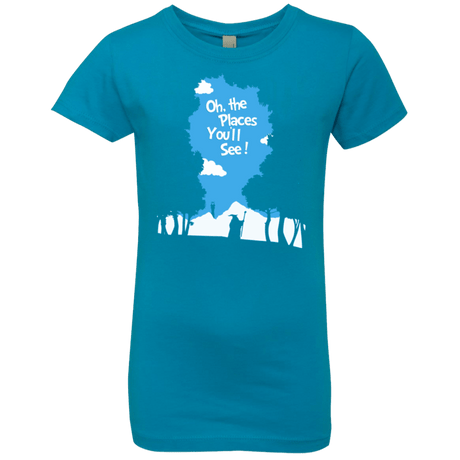 T-Shirts Turquoise / YXS Places Youll See Girls Premium T-Shirt