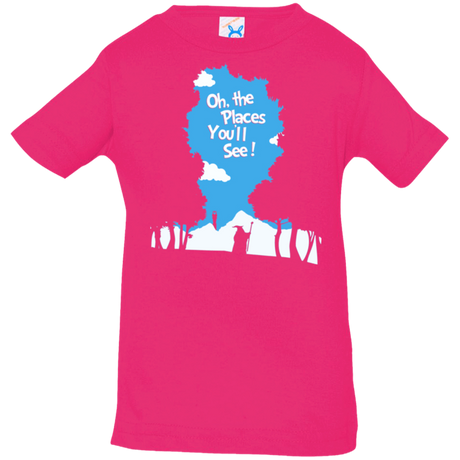 T-Shirts Hot Pink / 6 Months Places Youll See Infant Premium T-Shirt