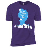 T-Shirts Purple / X-Small Places Youll See Men's Premium T-Shirt