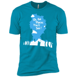 T-Shirts Turquoise / X-Small Places Youll See Men's Premium T-Shirt
