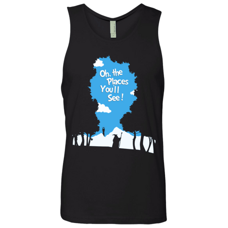 T-Shirts Black / Small Places Youll See Men's Premium Tank Top