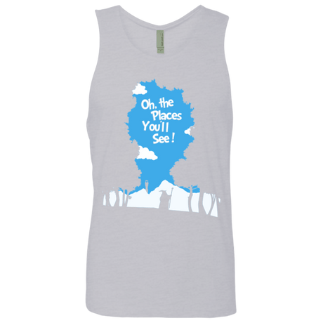 T-Shirts Heather Grey / Small Places Youll See Men's Premium Tank Top