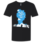 T-Shirts Black / X-Small Places Youll See Men's Premium V-Neck