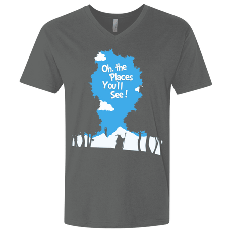 T-Shirts Heavy Metal / X-Small Places Youll See Men's Premium V-Neck