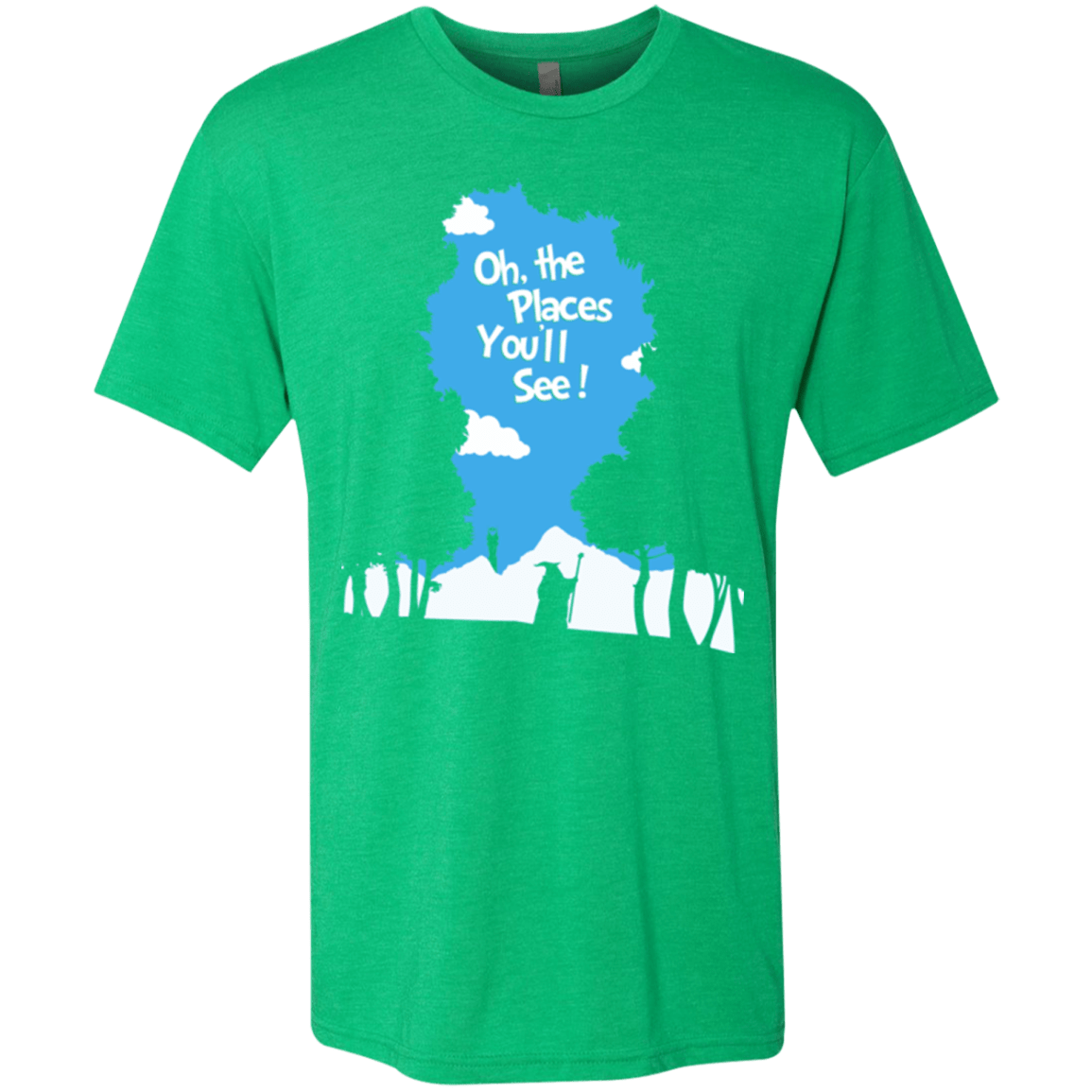 T-Shirts Envy / Small Places Youll See Men's Triblend T-Shirt