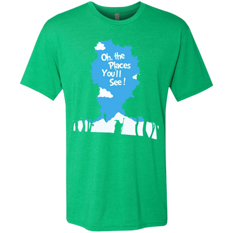 T-Shirts Envy / Small Places Youll See Men's Triblend T-Shirt
