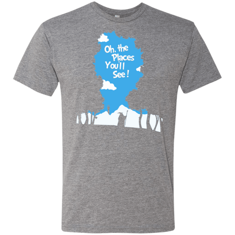T-Shirts Premium Heather / Small Places Youll See Men's Triblend T-Shirt