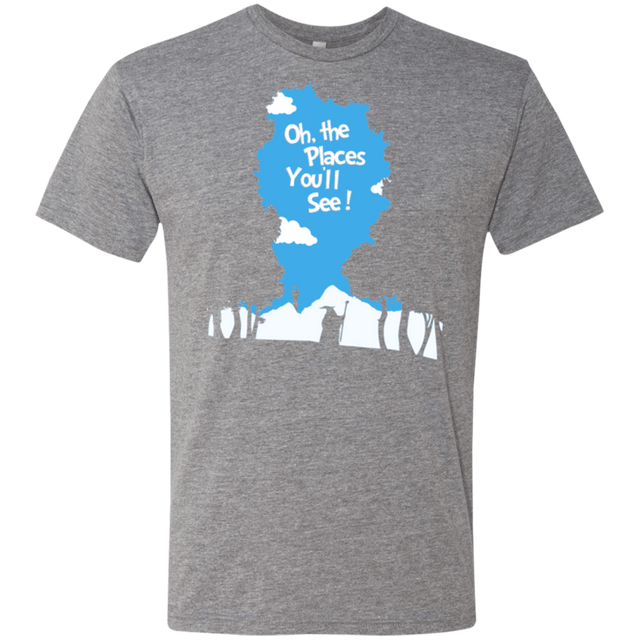 T-Shirts Premium Heather / Small Places Youll See Men's Triblend T-Shirt