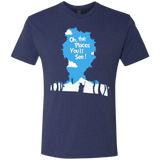 T-Shirts Vintage Navy / Small Places Youll See Men's Triblend T-Shirt