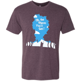 T-Shirts Vintage Purple / Small Places Youll See Men's Triblend T-Shirt