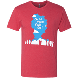 T-Shirts Vintage Red / Small Places Youll See Men's Triblend T-Shirt