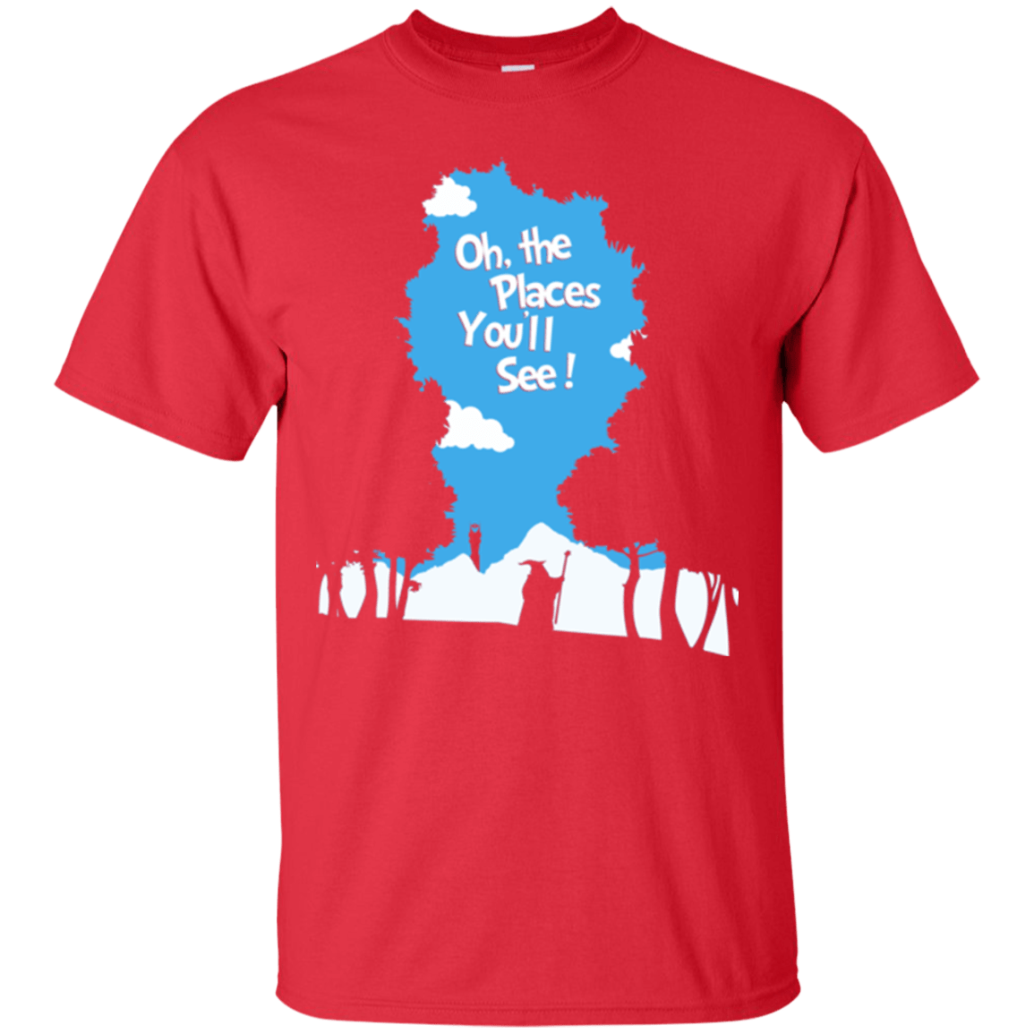 T-Shirts Red / Small Places Youll See T-Shirt
