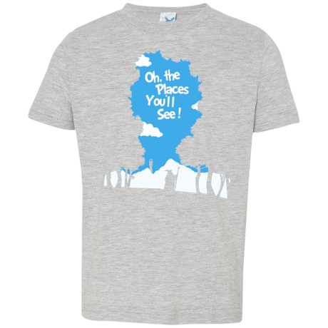 T-Shirts Heather / 2T Places Youll See Toddler Premium T-Shirt