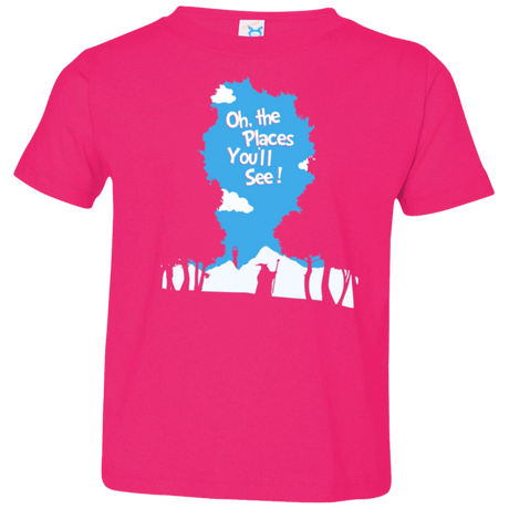 T-Shirts Hot Pink / 2T Places Youll See Toddler Premium T-Shirt
