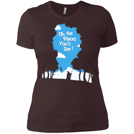 T-Shirts Dark Chocolate / X-Small Places Youll See Women's Premium T-Shirt