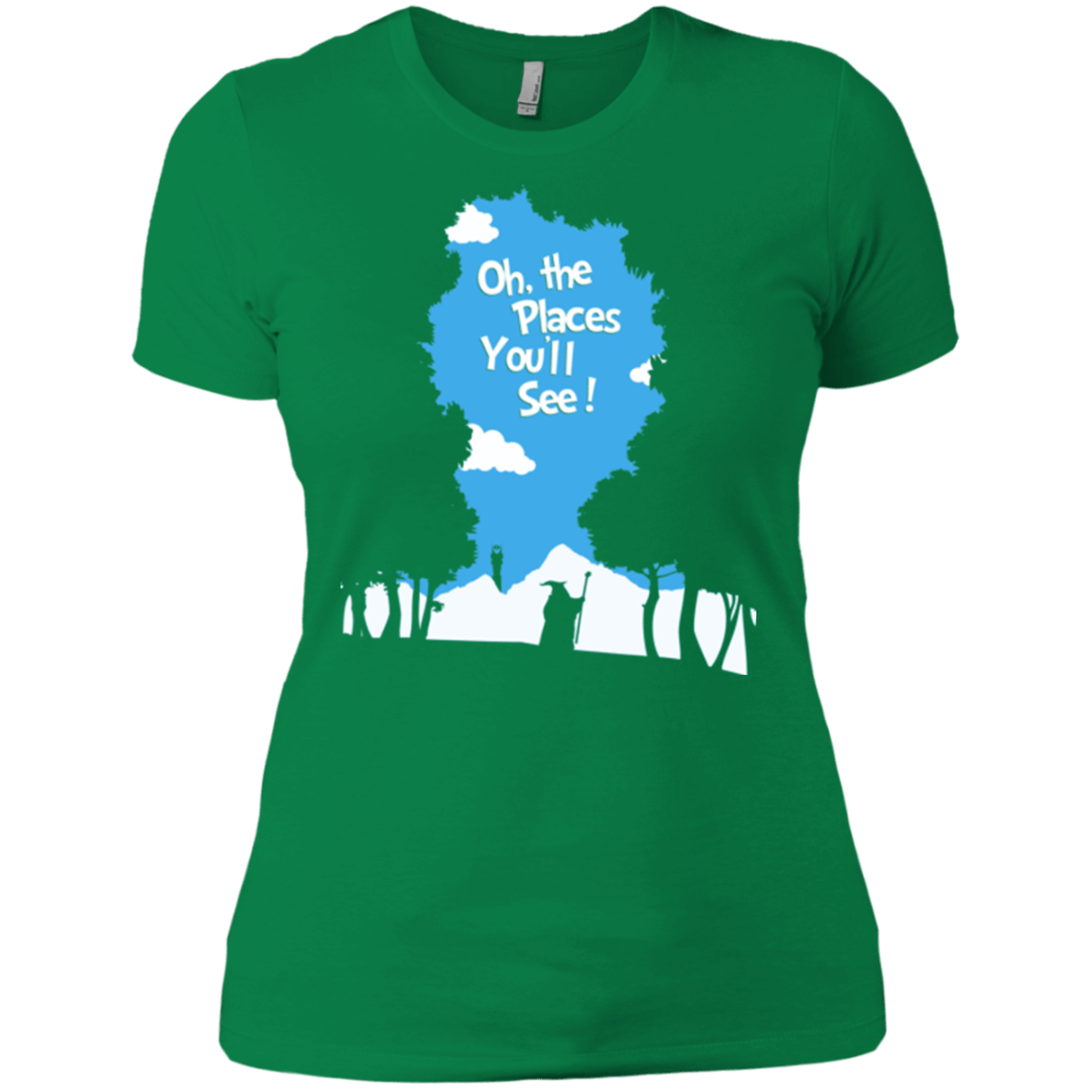 T-Shirts Kelly Green / X-Small Places Youll See Women's Premium T-Shirt