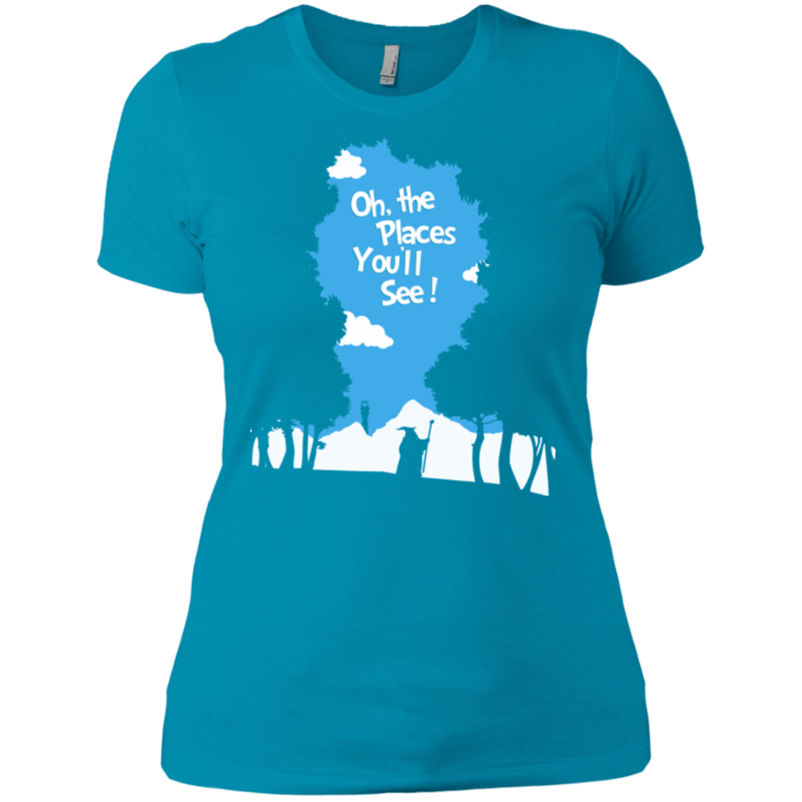 T-Shirts Turquoise / X-Small Places Youll See Women's Premium T-Shirt