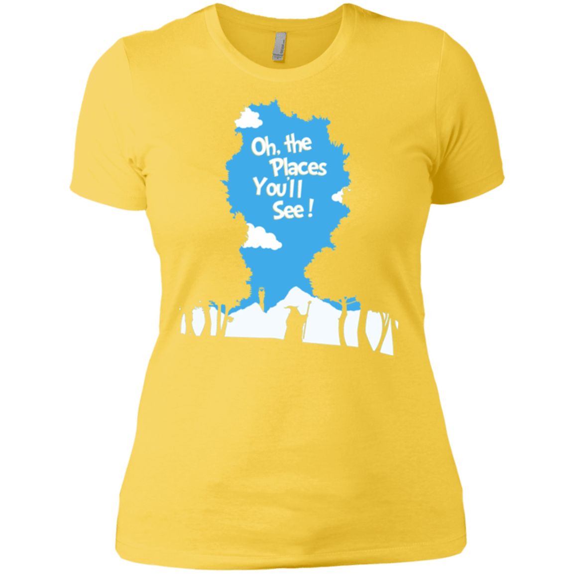 T-Shirts Vibrant Yellow / X-Small Places Youll See Women's Premium T-Shirt