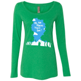 T-Shirts Envy / Small Places Youll See Women's Triblend Long Sleeve Shirt