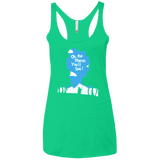 T-Shirts Envy / X-Small Places Youll See Women's Triblend Racerback Tank