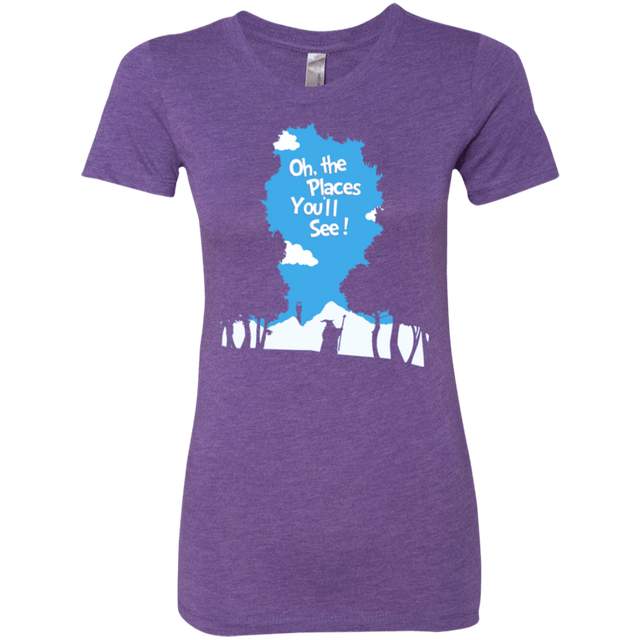 T-Shirts Purple Rush / Small Places Youll See Women's Triblend T-Shirt