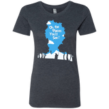 T-Shirts Vintage Navy / Small Places Youll See Women's Triblend T-Shirt