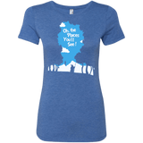 T-Shirts Vintage Royal / Small Places Youll See Women's Triblend T-Shirt