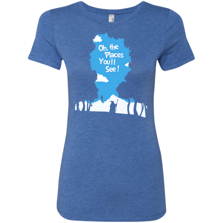 T-Shirts Vintage Royal / Small Places Youll See Women's Triblend T-Shirt