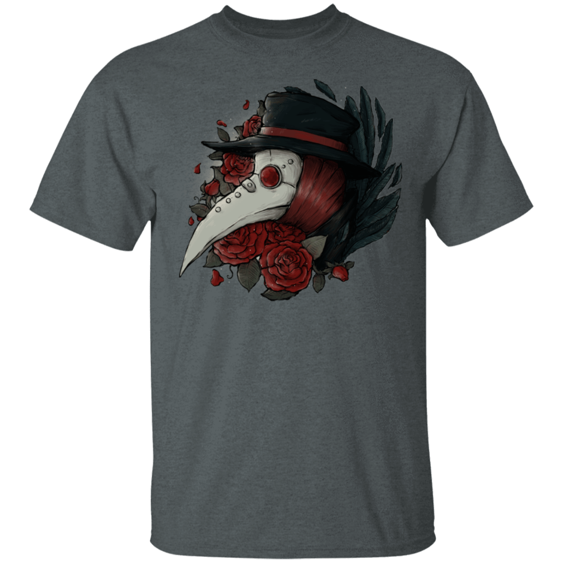 T-Shirts Dark Heather / S Plague Doctor T-Shirt