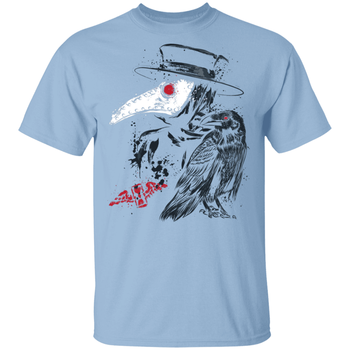 T-Shirts Light Blue / S Plague Doctor T-Shirt