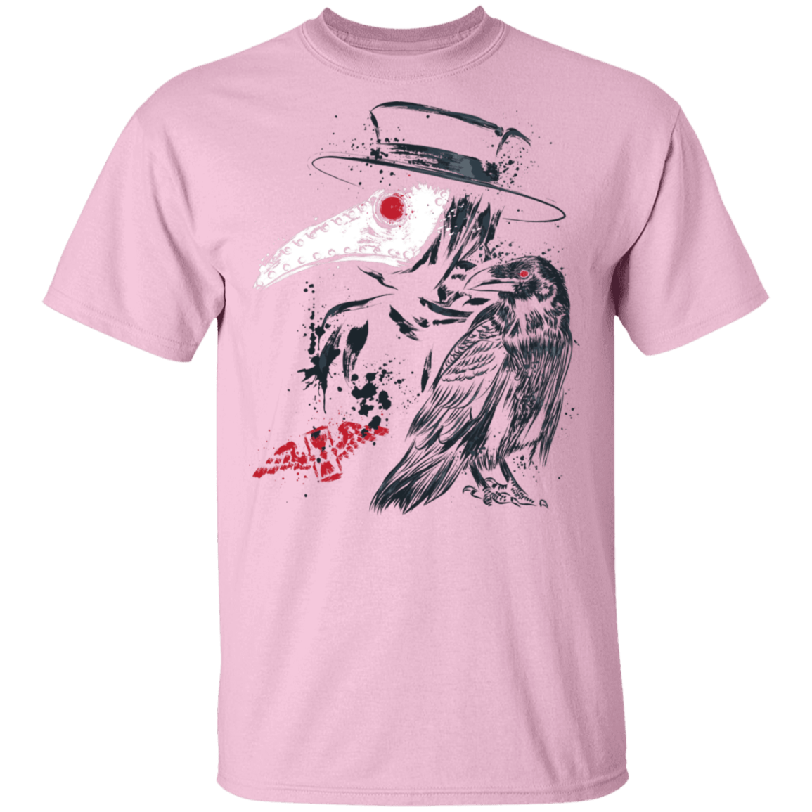 T-Shirts Light Pink / S Plague Doctor T-Shirt