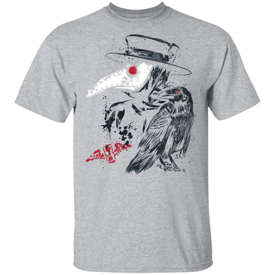 T-Shirts Sport Grey / S Plague Doctor T-Shirt