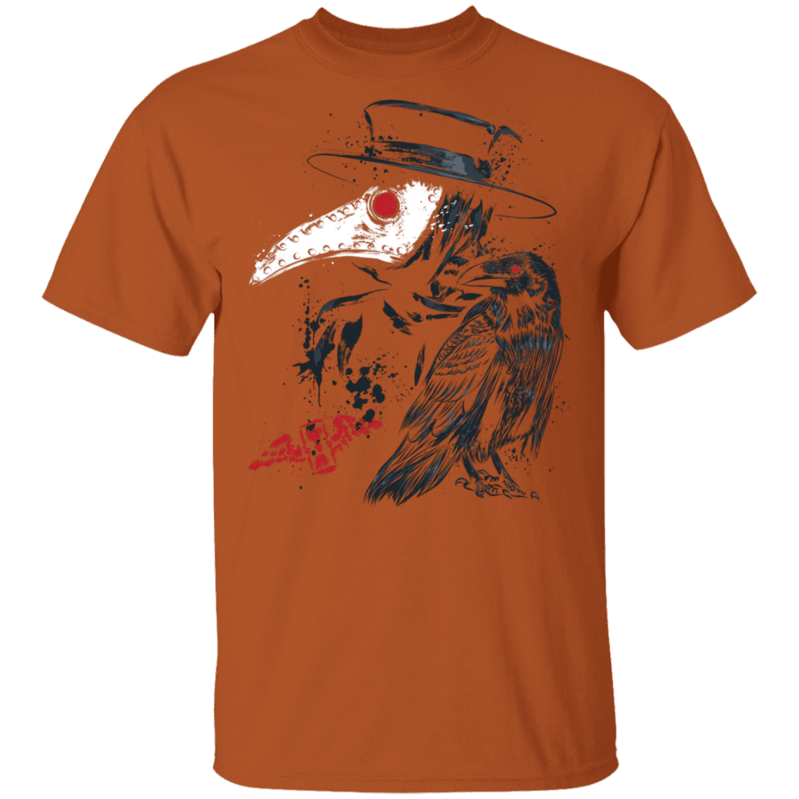 T-Shirts Texas Orange / S Plague Doctor T-Shirt